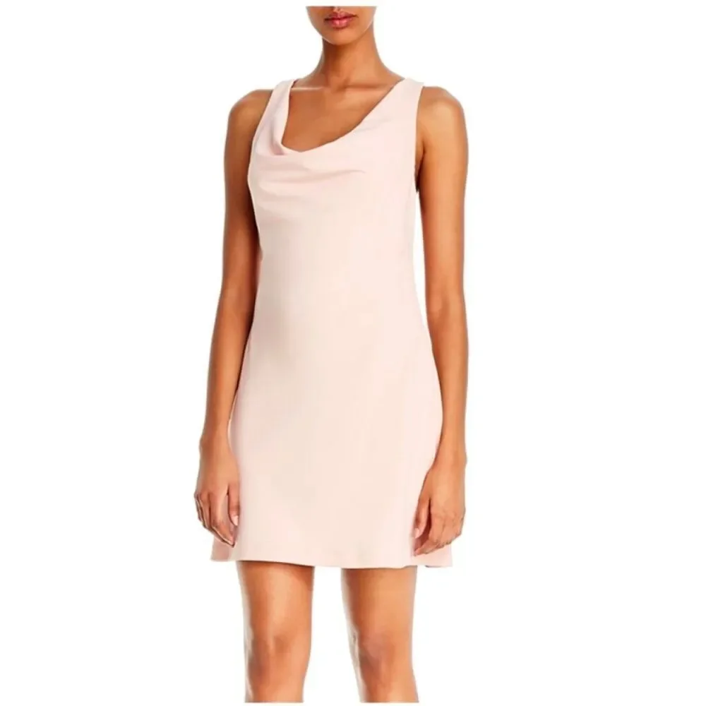 Alice + Olivia Harmony Mini Racerback Dress in Blush - Picture 3 of 8